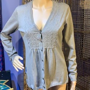 BEAUTIFULLY CLASSIC LIZ CLAIBORNE CARDIGAN